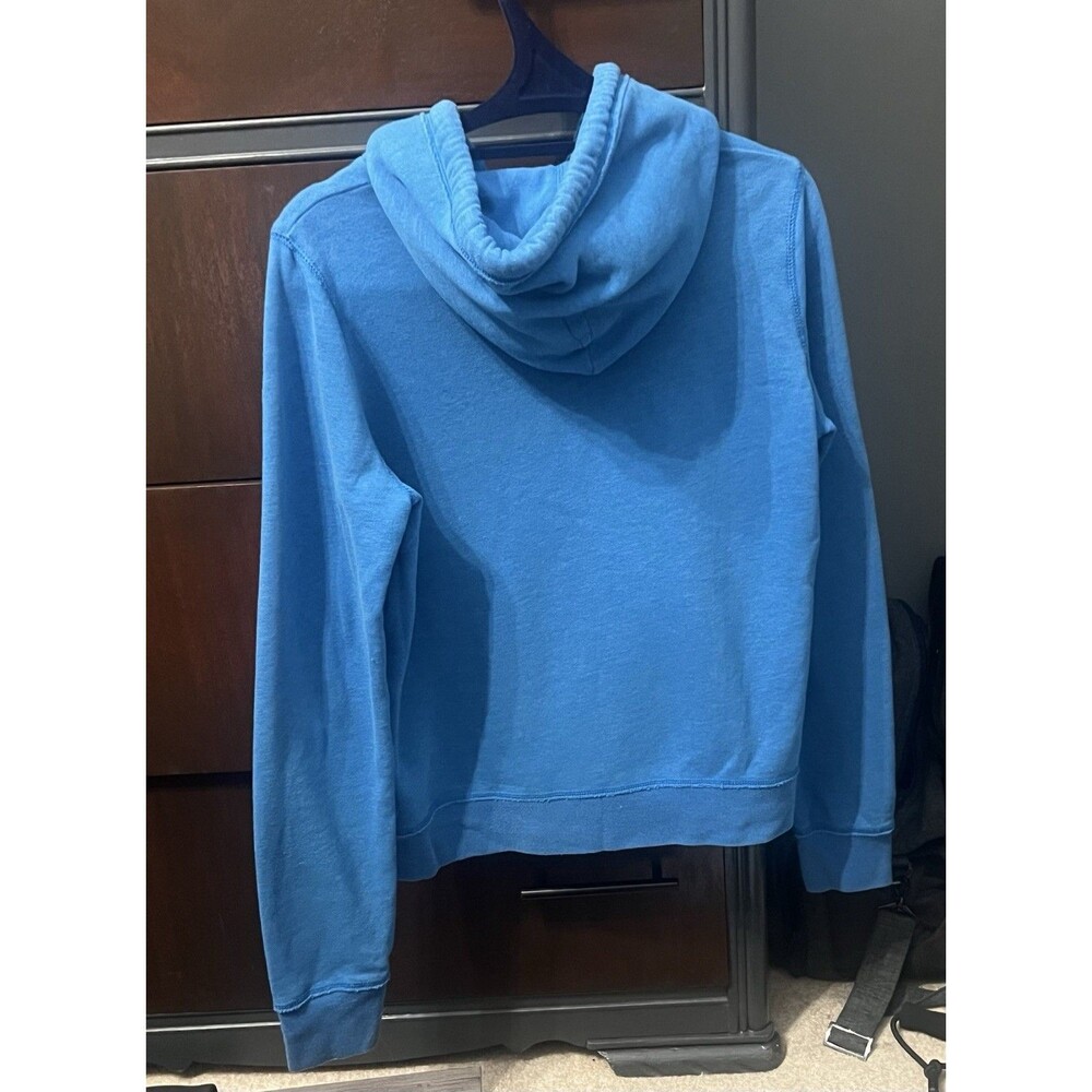 Hollister Icon Seagull Pullover Blue Hoodie Sz Large - Picture 2 of 11